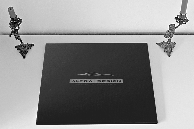 skatla koledarja ALPRA DESIGN 2018
