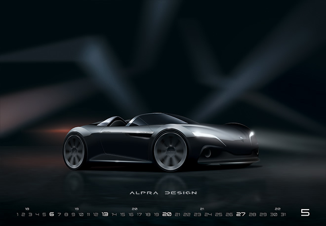 koledar ALPRA DESIGN 2018-maj