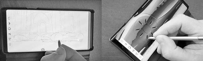 ALPRA DESIGN 2021 - risanje Note9