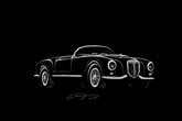 Lancia aurelia B24 spider drawing